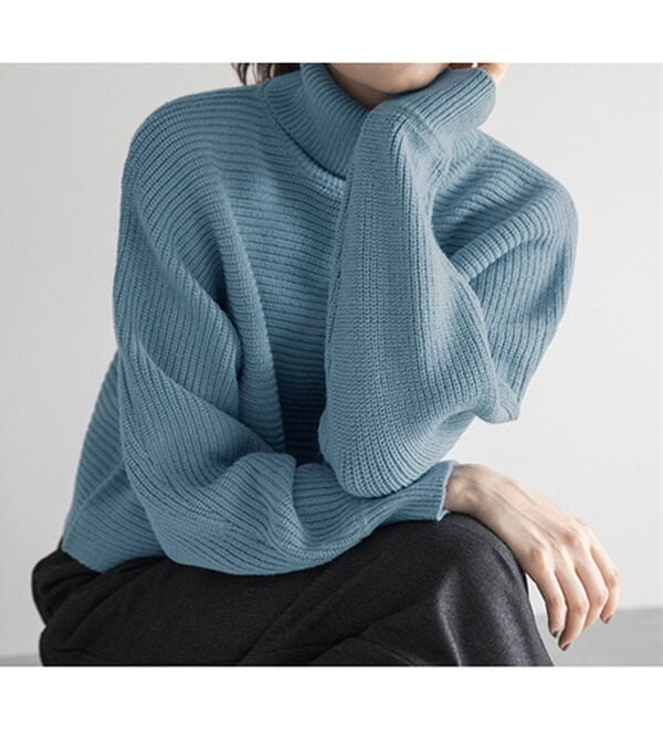 RANAN（ラナン）の「【２点セット】ニットワンピースアンサンブル（ニットワンピース）」｜詳細画像