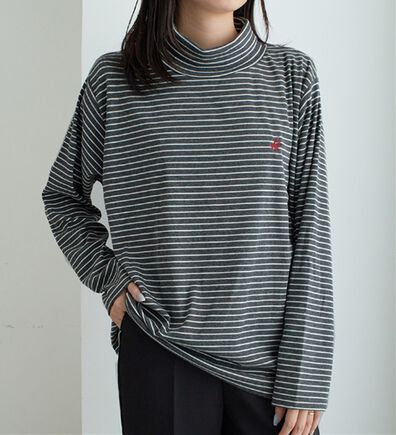 Viola e Viola（ヴィオラ エ ヴィオラ）の「【ビバリーヒルズポロクラブ】ハイネックカットソートップス（カットソー）」