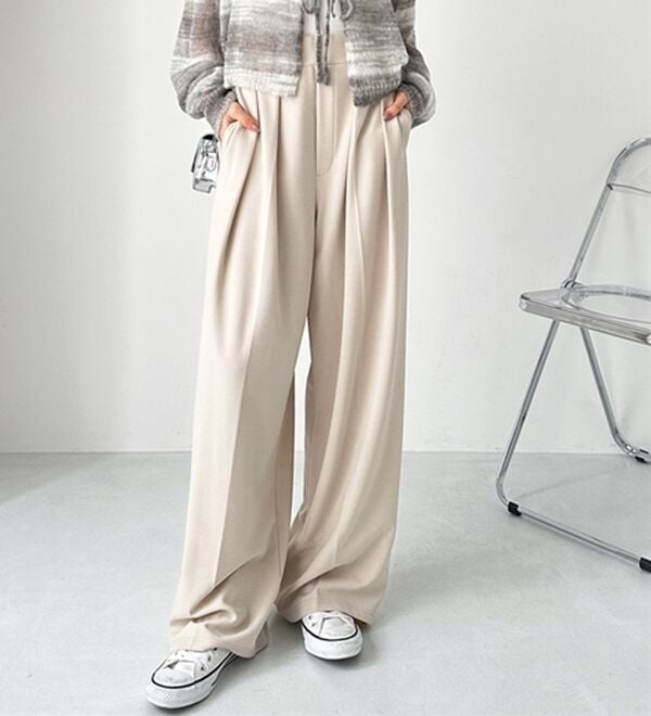 GeeRA（ジーラ）の「インタックスラックスワイドパンツ（フルレングスパンツ）」｜詳細画像