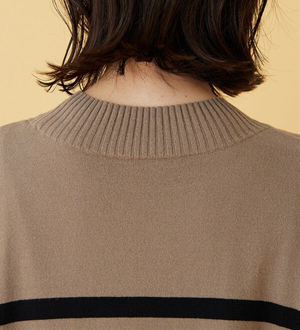 BELLUNA（ベルーナ）の「もちもち素材ハイネックニットプルオーバー（ニット・セーター）」｜詳細画像