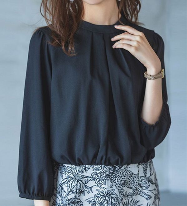 RANAN（ラナン）の「ゴブラン使いドッキングワンピース（ドッキングワンピース）」｜詳細画像