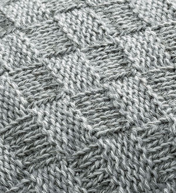 「＜ゴールドファイル＞市松模様ニットハット（メンズ帽子）」｜詳細画像