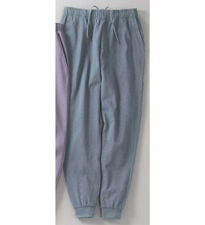 「毎日活躍！すっきりジョガーパンツ（メンズルームウェア）」｜ブルーグレー
