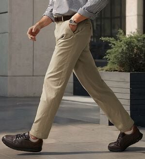 「＜Ｂｅ　ＣＨＡＮＣＥ＞ハンサム見えのよく伸びアクティブチノパンツ（メンズフルレングスパンツ）」｜詳細画像