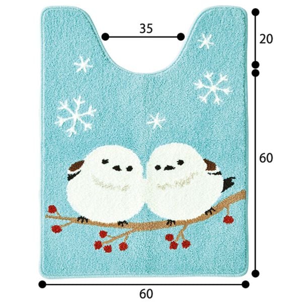 「かわいいアニマルトイレマットシリーズ（トイレマット）」｜詳細画像