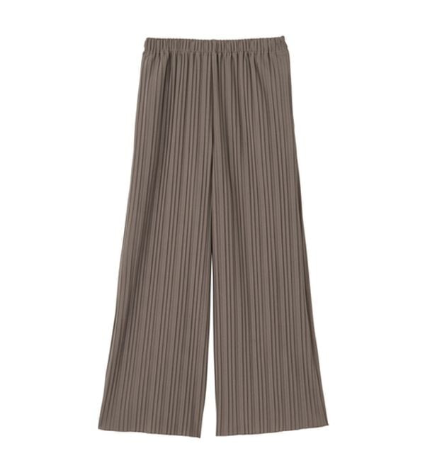 RANAN（ラナン）の「【セルフカットOK】ひんやりセミワイドプリーツパンツ（フルレングスパンツ）」｜詳細画像