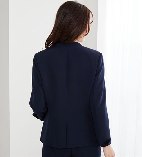 BELLUNA（ベルーナ）の「＜Ｃ／Ｓ＞ノーカラージャケット（ノーカラージャケット）」｜詳細画像