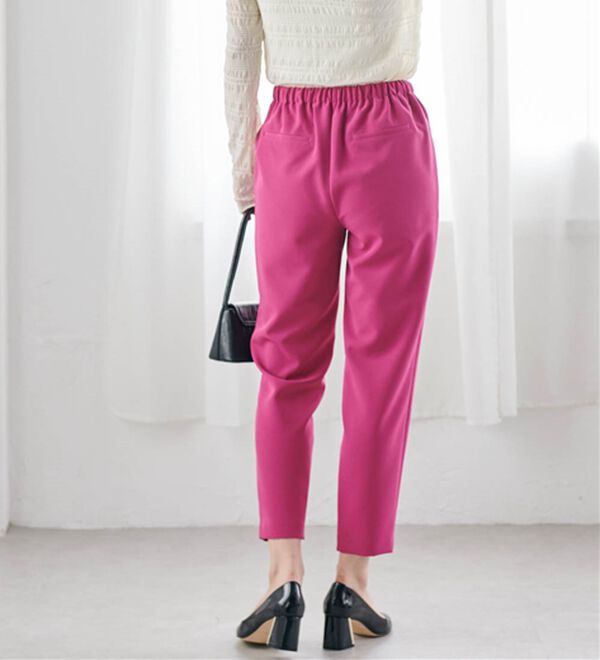 RANAN（ラナン）の「美脚シルエットクロップドパンツ（フルレングスパンツ）」｜詳細画像