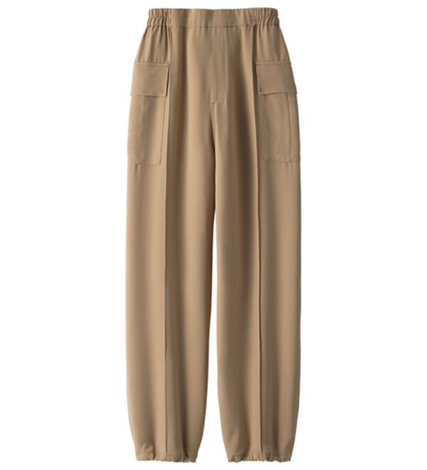 ルフラン（ルフラン）の「程よいカーゴな足もと遊ぶパンツ（その他パンツ）」｜モカ