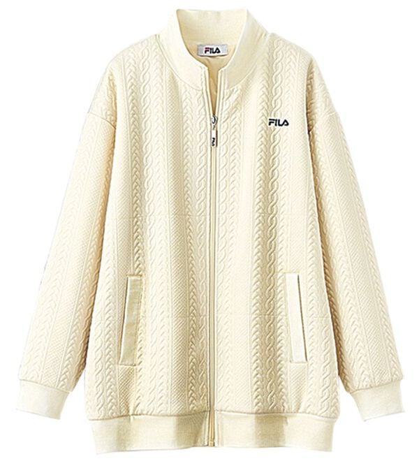 BELLUNA（ベルーナ）の「＜ＦＩＬＡ＞ケーブル柄中わたジャケット（その他ジャケット）」｜詳細画像