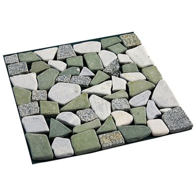 「雑草防止おしゃれ天然石マット（ガーデニング・園芸用品）」