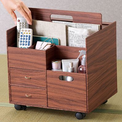 「探しものゼロ便利ワゴン（小物・小型収納）」