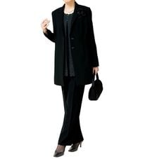 ルフラン（ルフラン）の「【３点セット】ゆとり設計！３点セットスーツ（ブラックフォーマル（喪服・礼服））」