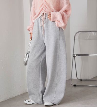 RANAN（ラナン）の「裏起毛カーブスウェットパンツ（その他パンツ）」