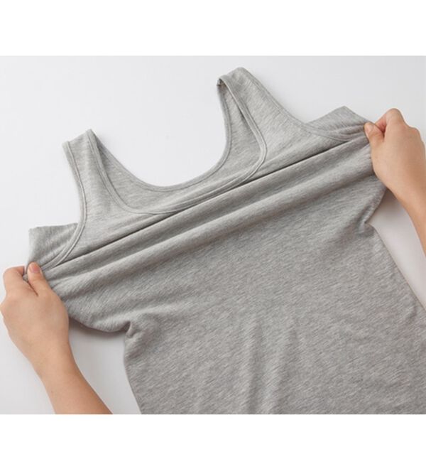 YU'NOW（ユナウ）の「ベーシック汗取りインナー　タンクトップ（肌着・インナーウェア）」｜詳細画像