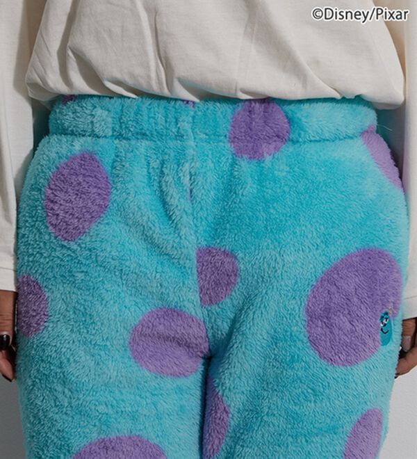 BELLUNA（ベルーナ）の「＜Ｄｉｓｎｅｙ＞【モンスターズ・インク（サリー）】両面ボアパンツ（※ポンチョ別売り）（その他パンツ）」｜詳細画像