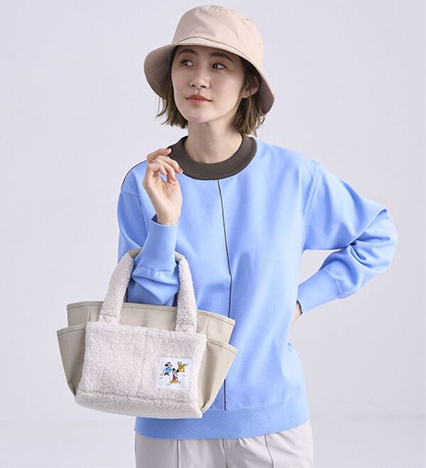 BELLUNA（ベルーナ）の「配色ラインニットプルオーバー（ニット・セーター）」｜詳細画像