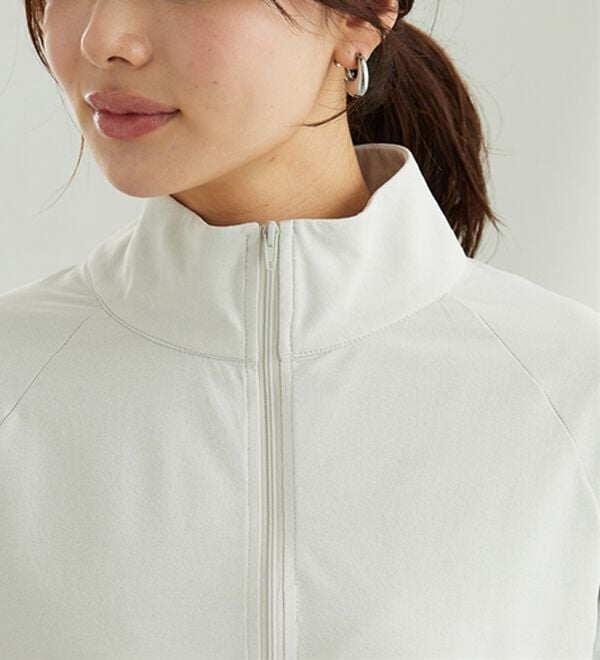 BELLUNA（ベルーナ）の「ティアードデザインラッシュガードＵＶ対策ジャケット（パーカー）」｜詳細画像
