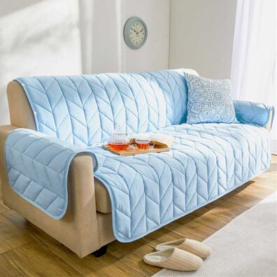 iellio（イエリオ）の「もちもちひんやり冷感ソファカバー＜接触冷感・抗菌防臭・防ダニ・ソファパッド・滑りにくい加工・ハイバック・２人掛・３人掛＞（ソファーカバー）」