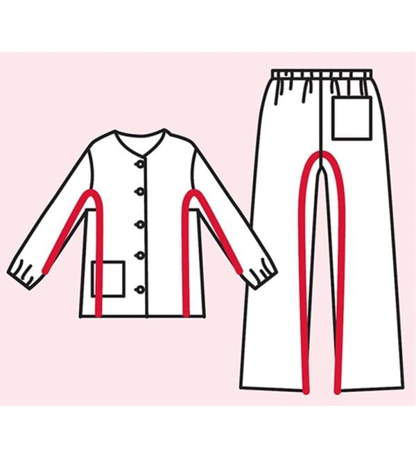 「寝汗サラッ！ぐっすり快眠パジャマ（パジャマ・ルームウェア）」｜詳細画像