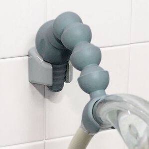 「ユニバーサルシャワーフック（バス用品）」｜くすみブルー