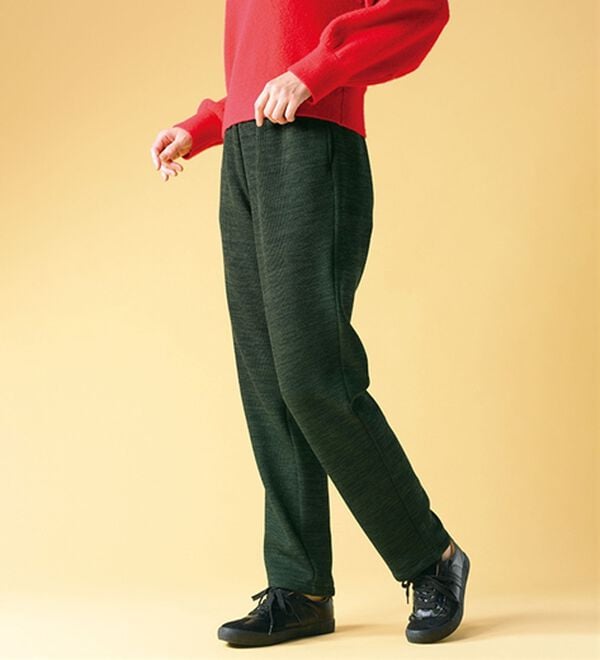 ルフラン（ルフラン）の「【３本組】「ぬく盛り&times;すらり」テーパードパンツ（フルレングスパンツ）」｜詳細画像