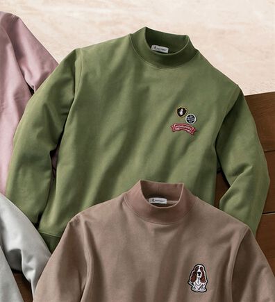 「＜ハッシュパピー＞選べるデザインスエードトレーナー（メンズトレーナー）」