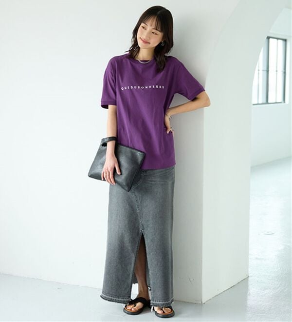 BELLUNA（ベルーナ）の「ヒンヤリ！綿１００％大人顔サマ見えＴシャツ（Tシャツ）」｜詳細画像