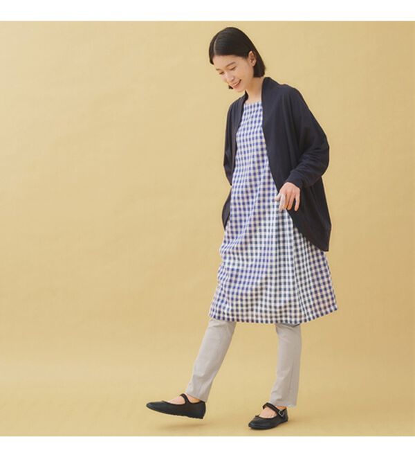 Viola e Viola（ヴィオラ エ ヴィオラ）の「すっきり楽ちんチュニックパンツ（フルレングスパンツ）」｜詳細画像