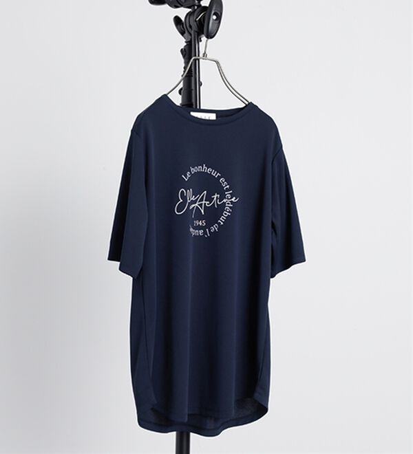 BELLUNA（ベルーナ）の「＜ＥＬＬＥ　Ａｃｔｉｖｅ＞裏メッシュ裾ラウンドチュニック（チュニック）」｜詳細画像