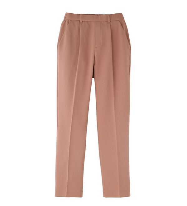 BELLUNA（ベルーナ）の「【選べる2丈展開】着心地快適！ツイルテーパードパンツ60丈/65丈（テーパードパンツ）」｜詳細画像