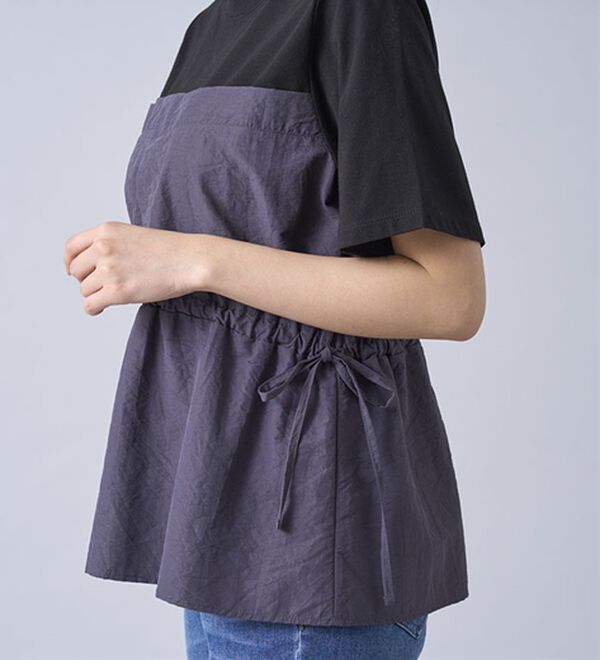 BELLUNA（ベルーナ）の「ヒンヤリ！ビスチェ重ね着風Ｔシャツ（カットソー）」｜詳細画像