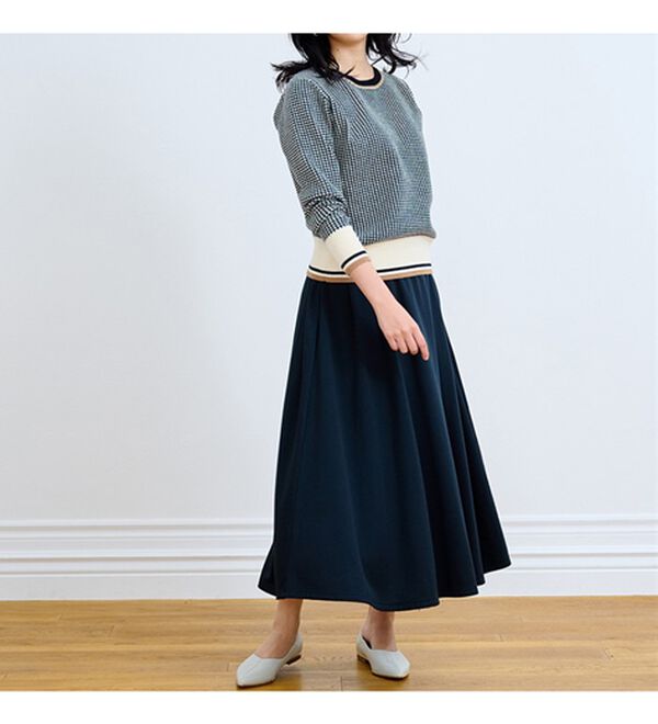 RANAN（ラナン）の「あったか！裏起毛ロングフレアースカート（ロングスカート）」｜詳細画像