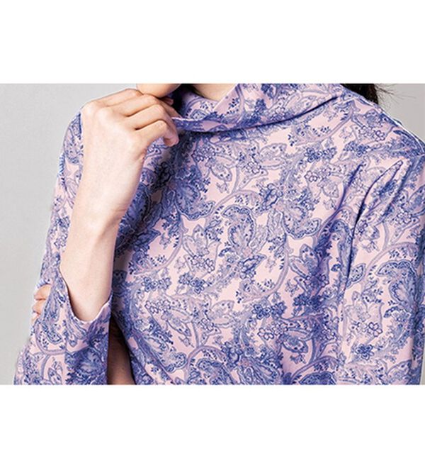 VINNO（ヴィノ）の「＜ＭＵＬＨＯＵＳＥ＞超長綿プリントプルオーバー（カットソー）」｜詳細画像