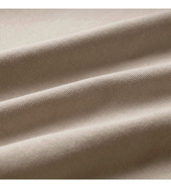 GeeRA（ジーラ）の「前後2WAYハーフジップフレンチ袖ワンピース（カットソーワンピース）」｜詳細画像