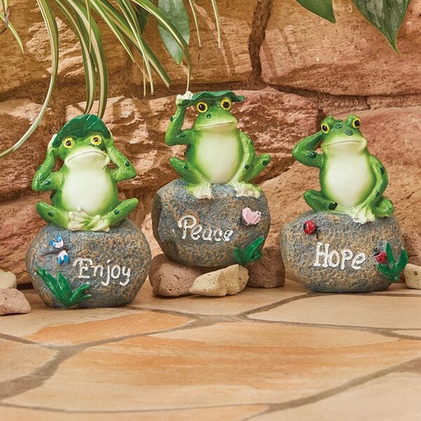 「お出むカエル３個セット（その他日用品）」｜詳細画像