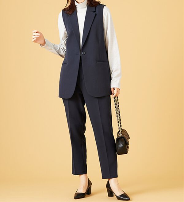 BELLUNA（ベルーナ）の「〈セレモニースタイル〉テーラードジレ（ジレ）」｜詳細画像