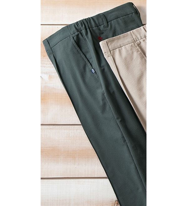 「＜ポロ・ビーシーエス＞爽風軽快ストレッチサッカーパンツ（メンズフルレングスパンツ）」｜チャコール