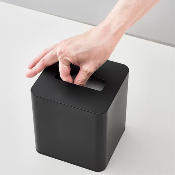 iellio（イエリオ）の「タワー　コンパクトティッシュケース　スクエア＜ｔｏｗｅｒ山崎実業＞（その他日用品・趣味雑貨）」｜詳細画像