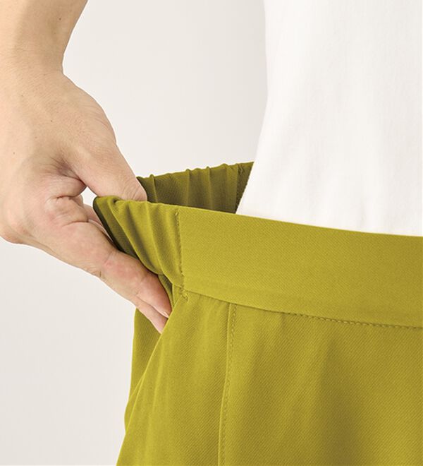 BELLUNA（ベルーナ）の「ダブルクロスタックテーパードパンツ（テーパードパンツ）」｜詳細画像