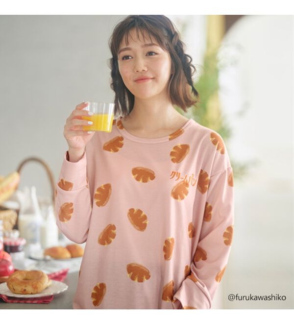 YU'NOW（ユナウ）の「【古川紙工】布製パンのルームウエア（パジャマ・ルームウェア）」｜詳細画像