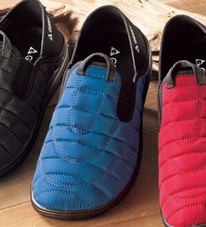 「＜ジェリー＞ゆったり履ける！モックシューズ（メンズスニーカー）」｜ライトブルー