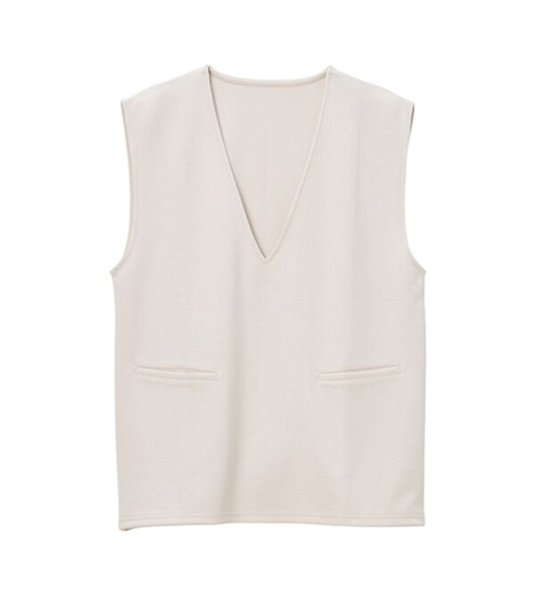 GeeRA（ジーラ）の「深Ｖネックプルオーバーベスト（ベスト）」｜詳細画像