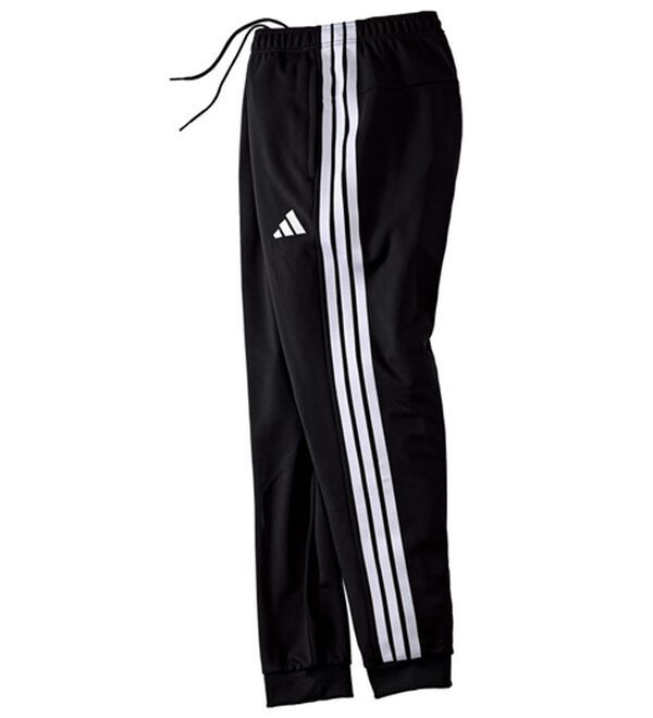 「＜アディダス＞アクティブジョガーパンツ（メンズフルレングスパンツ）」｜ブラック