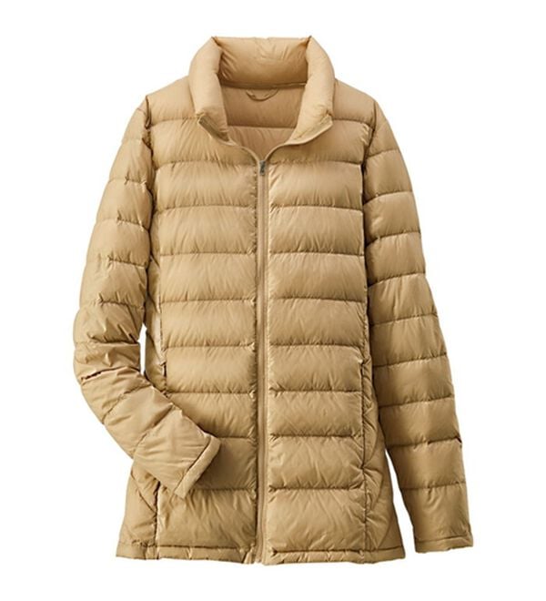 BELLUNA（ベルーナ）の「洗える！軽量ダウンスタンド衿ジャケット（ポーチ付）（ダウンコート・ジャケット・ベスト）」｜詳細画像