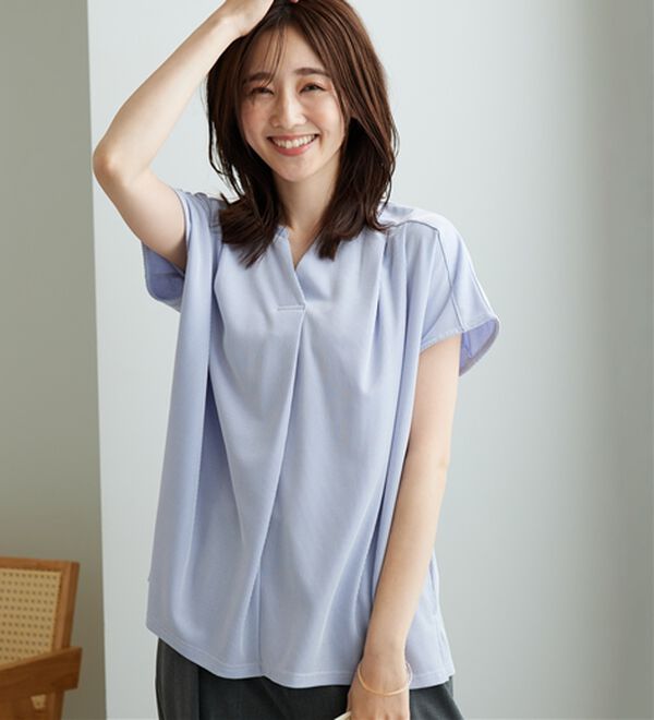 サンローラン シルク ボウタイブラウス スキッパー ストライプ シャツ