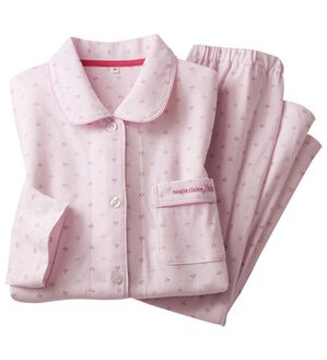 LAVIENNE（ラヴィエンヌ）の「＜マリクレールビス＞良眠仕様カットソー素材パジャマ（パジャマ・ルームウェア）」｜ピンク