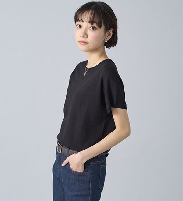 BELLUNA（ベルーナ）の「【UNDOVE】機能満載！ニットプルオーバー（ニット・セーター）」｜詳細画像