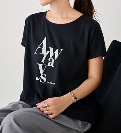 RANAN（ラナン）の「ロゴデザインＴ（Tシャツ）」