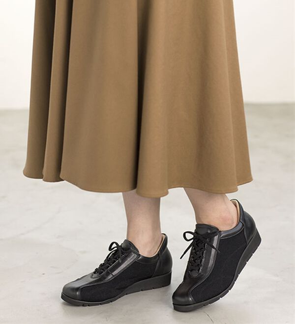 ルフラン（ルフラン）の「時見さんのスッと履ける５Ｅストレッチウォーキング（スニーカー）」｜詳細画像